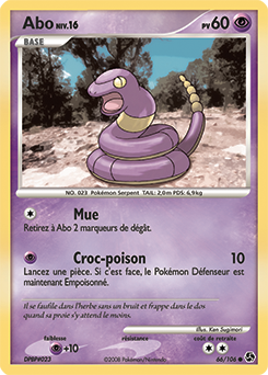 Carte Pokémon Commune Abo 66/106 de la série Duels au Sommet