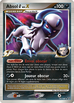 Carte Pokémon Absol NIV.X 141/147 de la série Vainqueurs Suprêmes en vente au meilleur prix