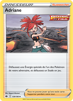 Carte Pokémon Adriane 139/198 de la série Règne de Glace en vente au meilleur prix