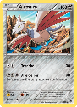 Carte Pokémon Airmure 59/119 de la série Vigueur Spectrale en vente au meilleur prix