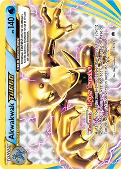 Carte Pokémon Akwakwak TURBO 18/122 de la série Rupture Turbo en vente au meilleur prix
