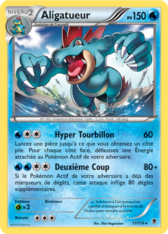 Carte Pokémon Aligatueur 17/119 de la série Vigueur Spectrale en vente au meilleur prix