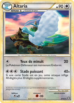 Carte Pokémon Altaria 2/102 de la série Triomphe en vente au meilleur prix