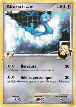 Carte Pokémon Altaria 49/147 de la série Vainqueurs Suprêmes en vente au meilleur prix