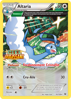 Carte Pokémon Altaria XY46 de la série Promos XY en vente au meilleur prix