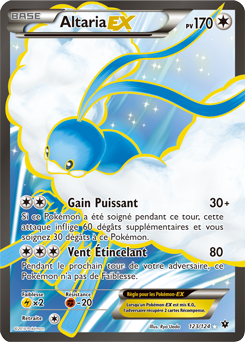 Carte Pokémon Altaria EX 123/124 de la série Impact des Destins en vente au meilleur prix