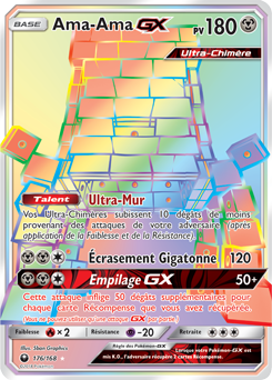 Carte Pokémon Ama-Ama GX 176/168 de la série Tempête Céleste en vente au meilleur prix