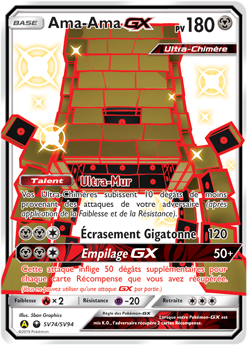Carte Pokémon Ama-Ama GX SV74/SV94 de la série Destinées Occultes en vente au meilleur prix