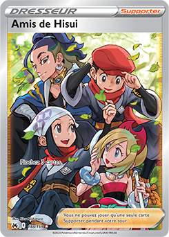 Carte Pokémon Amis de Hisui 148/159 de la série Zénith Suprême en vente au meilleur prix
