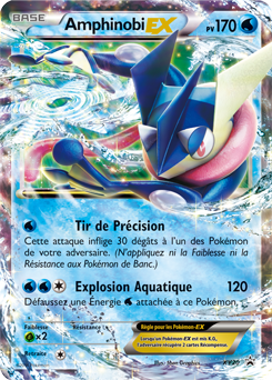 Carte Pokémon Promo Amphinobi EX XY20 de la série Promos XY