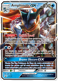 Carte Pokémon Promo Amphinobi GX SM197 de la série Promos Soleil et Lune