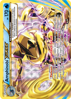 Carte Pokémon Amphinobi TURBO 41/122 de la série Rupture Turbo en vente au meilleur prix