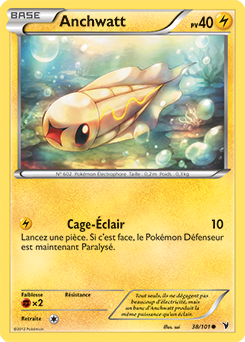 Carte Pokémon Anchwatt 38/101 de la série Nobles Victoires en vente au meilleur prix