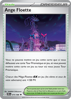 Carte Pokémon Ange Floette 75/86 de la série Chaos Ascendant en vente au meilleur prix