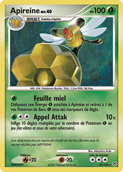 Carte Pokémon Apireine 39/130 de la série Diamant & Perle en vente au meilleur prix