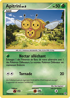 Carte Pokémon Apitrini 79/130 de la série Diamant & Perle en vente au meilleur prix