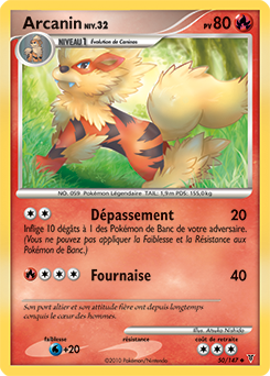 Carte Pokémon Arcanin 50/147 de la série Vainqueurs Suprêmes en vente au meilleur prix