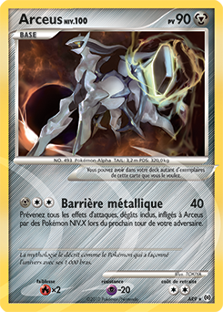 Carte Pokémon Arceus AR9 de la série Arceus en vente au meilleur prix