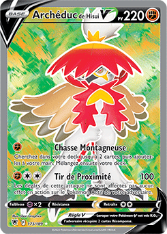 Carte Pokémon Archéduc de Hisui VSTAR 195/189 de la série Astres