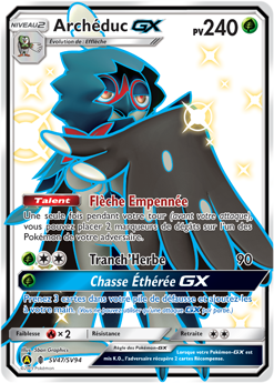 Carte Pokémon Archéduc GX SV47/SV94 de la série Destinées Occultes en vente au meilleur prix