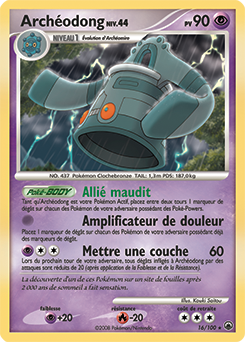 Carte Pokémon Archéodong 16/100 de la série Aube Majestueuse en vente au meilleur prix