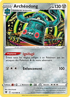 Carte Pokémon Archéodong 112/189 de la série Astres Radieux en vente au meilleur prix