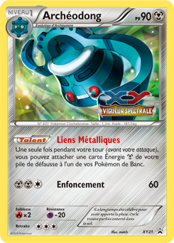 Carte Pokémon Promo Archéodong XY21 de la série Promos XY