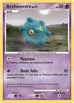 Carte Pokémon Archéomire 52/100 de la série Aube Majestueuse en vente au meilleur prix