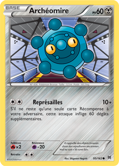 Carte Pokémon Commune Archéomire 95/162 de la série Impulsion Turbo