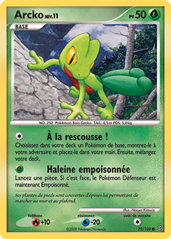 Carte Pokémon Arcko 79/100 de la série Tempête en vente au meilleur prix