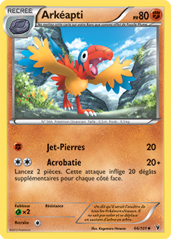 Carte Pokémon Arkéapti 66/101 de la série Nobles Victoires en vente au meilleur prix