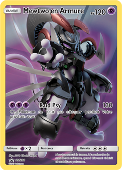 Carte Pokémon Promo Armored Mewtwo SM228 de la série Promos Soleil et Lune