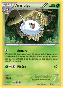 Carte Pokémon Armulys 7/124 de la série Dragons Éxaltés en vente au meilleur prix