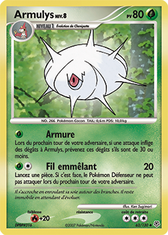 Carte Pokémon Armulys 63/130 de la série Diamant & Perle en vente au meilleur prix