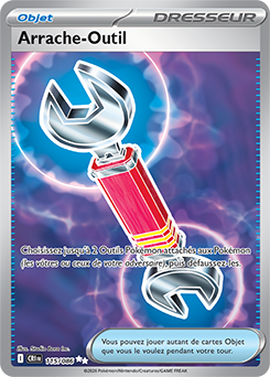 Carte Pokémon Arrache-Outil 115/86 de la série Chaos Ascendant en vente au meilleur prix