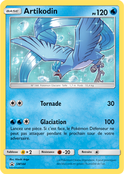 Carte Pokémon Artikodin SM144 de la série Promos Soleil et Lune en vente au meilleur prix