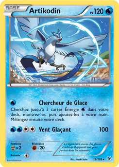 Carte Pokémon Artikodin 16/108 de la série Ciel Rugissant en vente au meilleur prix