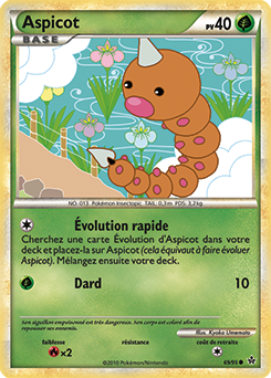 Carte Pokémon Aspicot 69/95 de la série Déchaînement en vente au meilleur prix