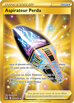 Carte Pokémon Aspirateur Perdu 217/196 de la série Origine Perdue en vente au meilleur prix
