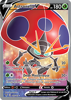 Carte Pokémon Astronelle V 166/185 de la série Voltage Éclatant en vente au meilleur prix
