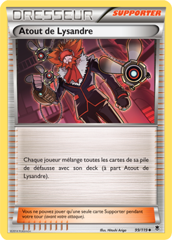 Carte Pokémon Atout de Lysandre 99/119 de la série Vigueur Spectrale en vente au meilleur prix