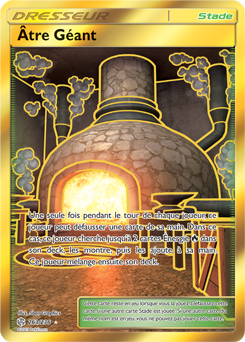 Carte Pokémon Âtre Géant 263/236 de la série Éclipse Cosmique en vente au meilleur prix