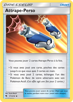Carte Pokémon Attrape-Perso 171/214 de la série Tonnerre Perdu en vente au meilleur prix