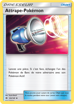 Carte Pokémon Attrape-Pokémon 126/149 de la série Soleil & Lune en vente au meilleur prix