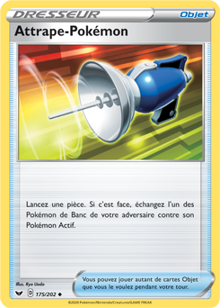 Carte Pokémon Attrape-Pokémon 175/202 de la série Épée et Bouclier en vente au meilleur prix