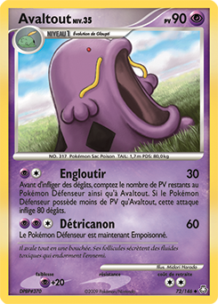 Carte Pokémon Avaltout 72/146 de la série Eveil des Légendes en vente au meilleur prix