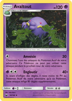 Carte Pokémon Avaltout 58/168 de la série Tempête Céleste en vente au meilleur prix