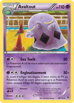 Carte Pokémon Avaltout 38/119 de la série Vigueur Spectrale en vente au meilleur prix