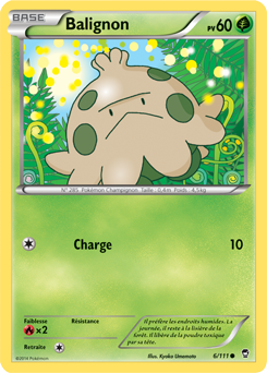 Carte Pokémon Balignon 6/111 de la série Poings Furieux en vente au meilleur prix