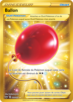 Carte Pokémon Ballon 213/202 de la série Épée et Bouclier en vente au meilleur prix